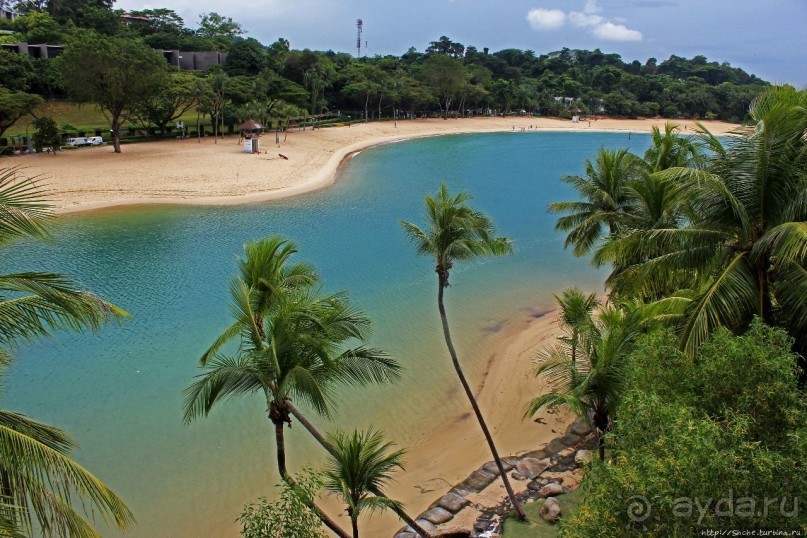 Альбом отзыва "Лучшие пляжи Сентозы. Palawan Beach"