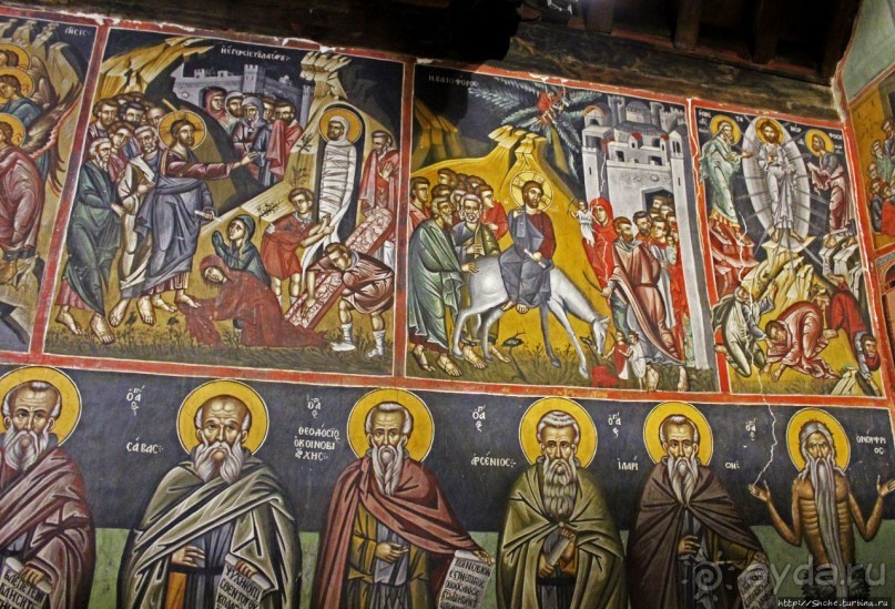 Альбом отзыва "Церкви с росписями в районе Троодос. Палехори, ЮНЕСКО 351-10"